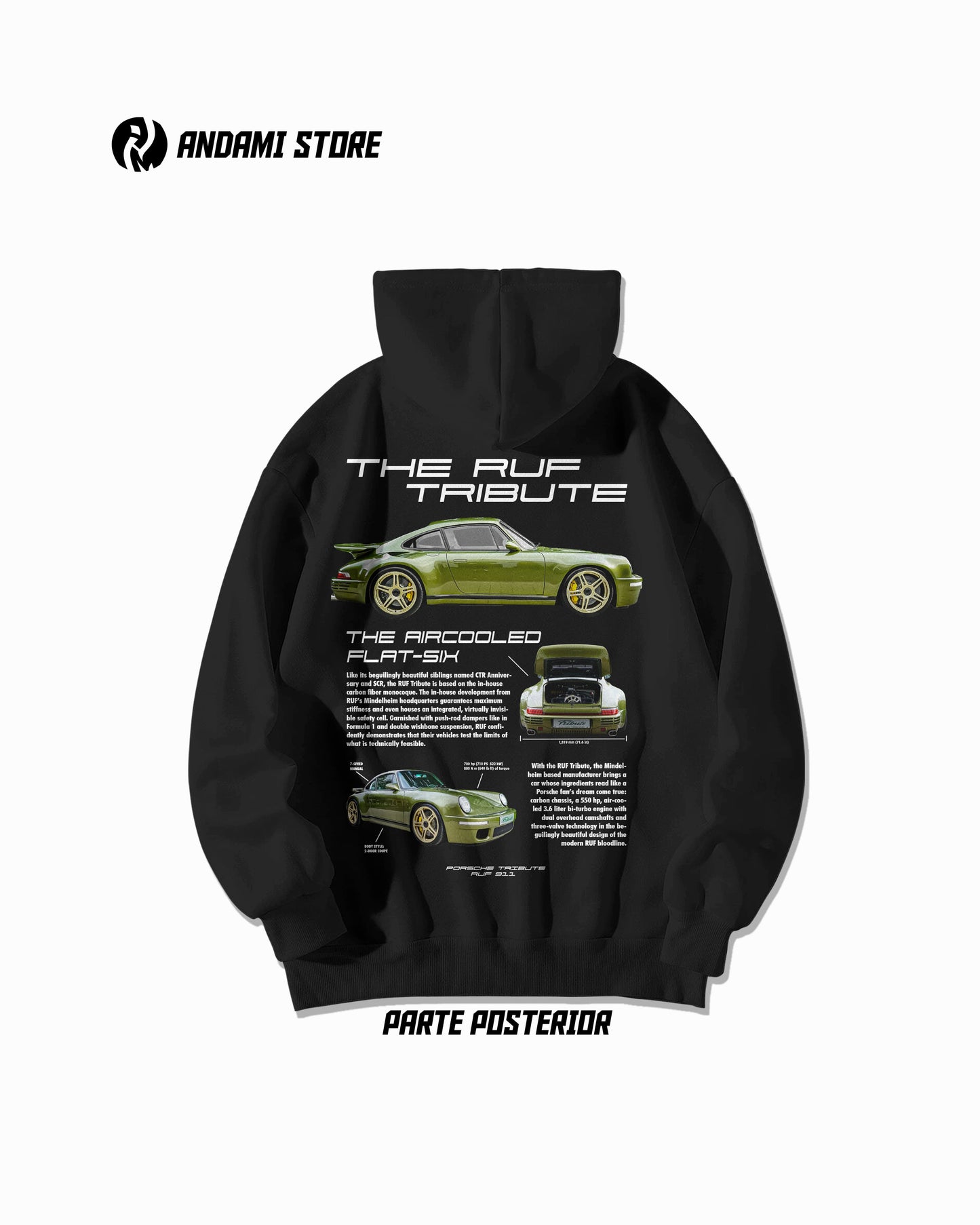 Porsche Ruf Tribute hoodie