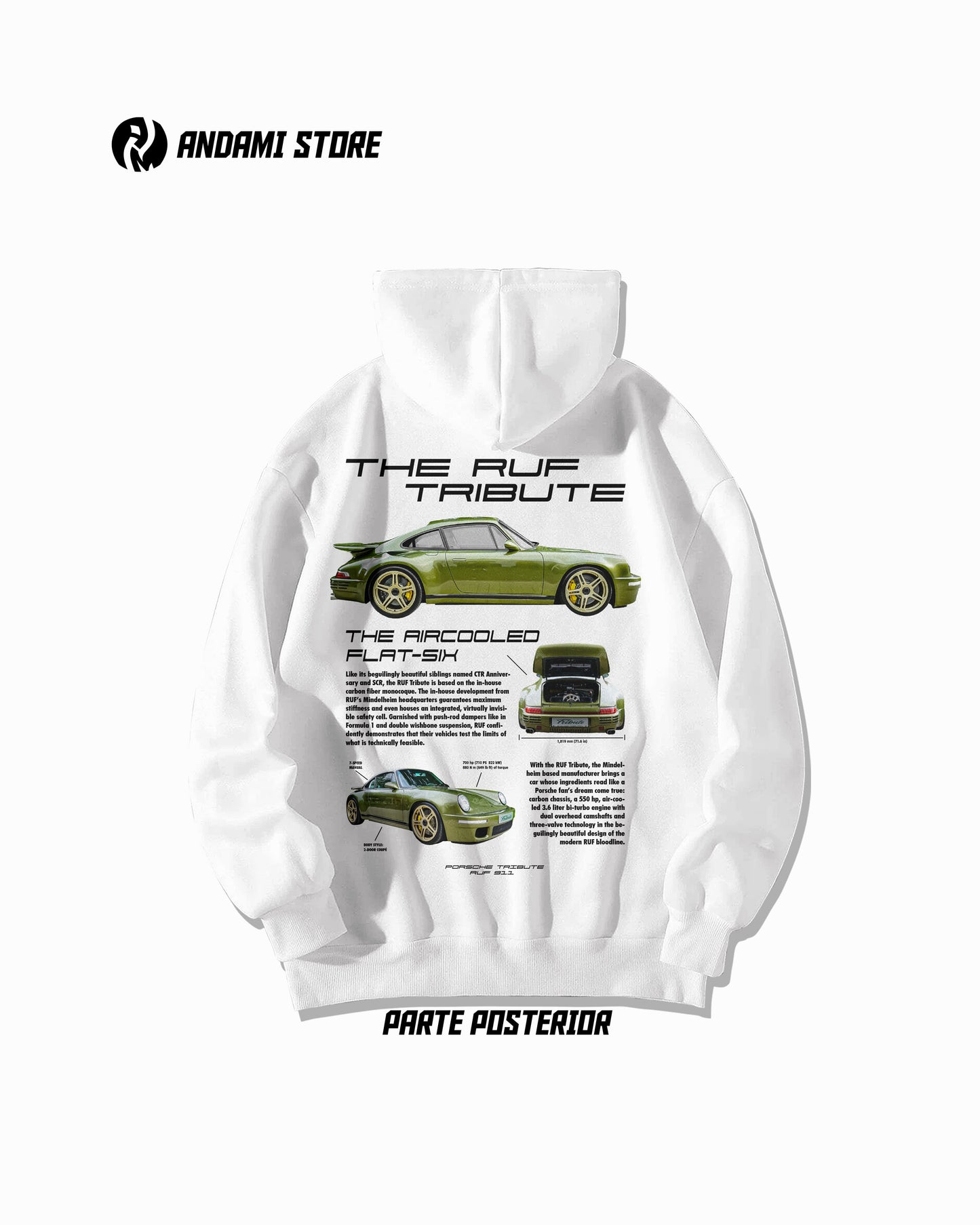 Porsche Ruf Tribute hoodie