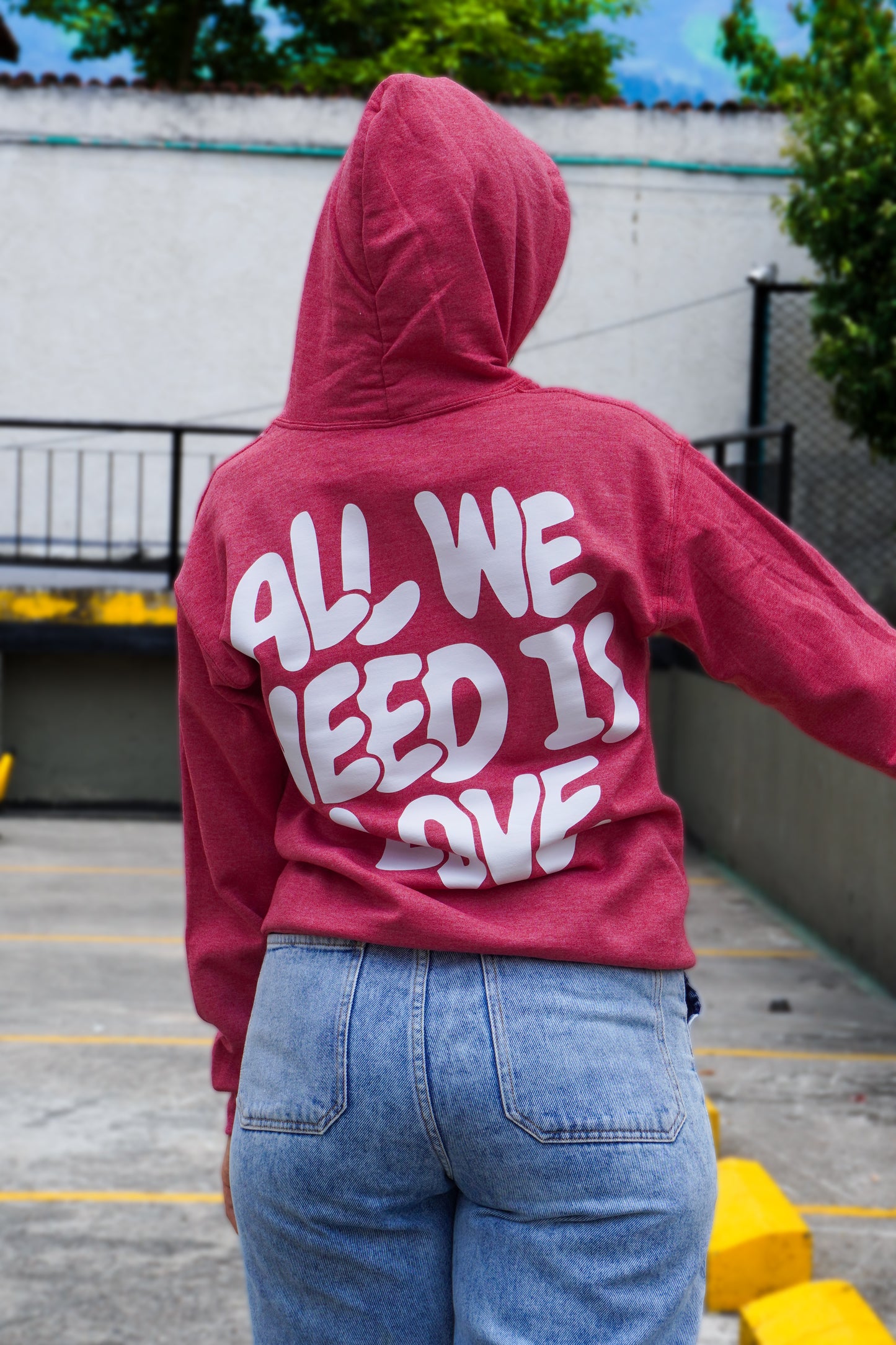 All we need is love-hoodie