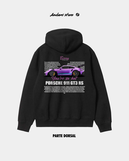 Berry Porsche Hoodie