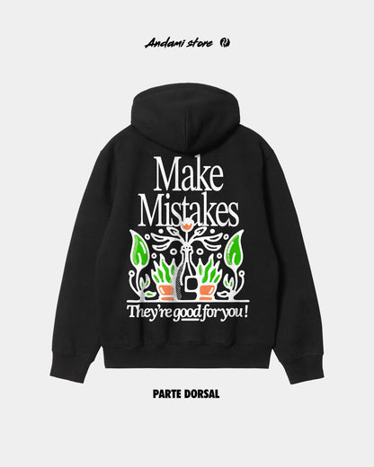 Make mistakes hoodie