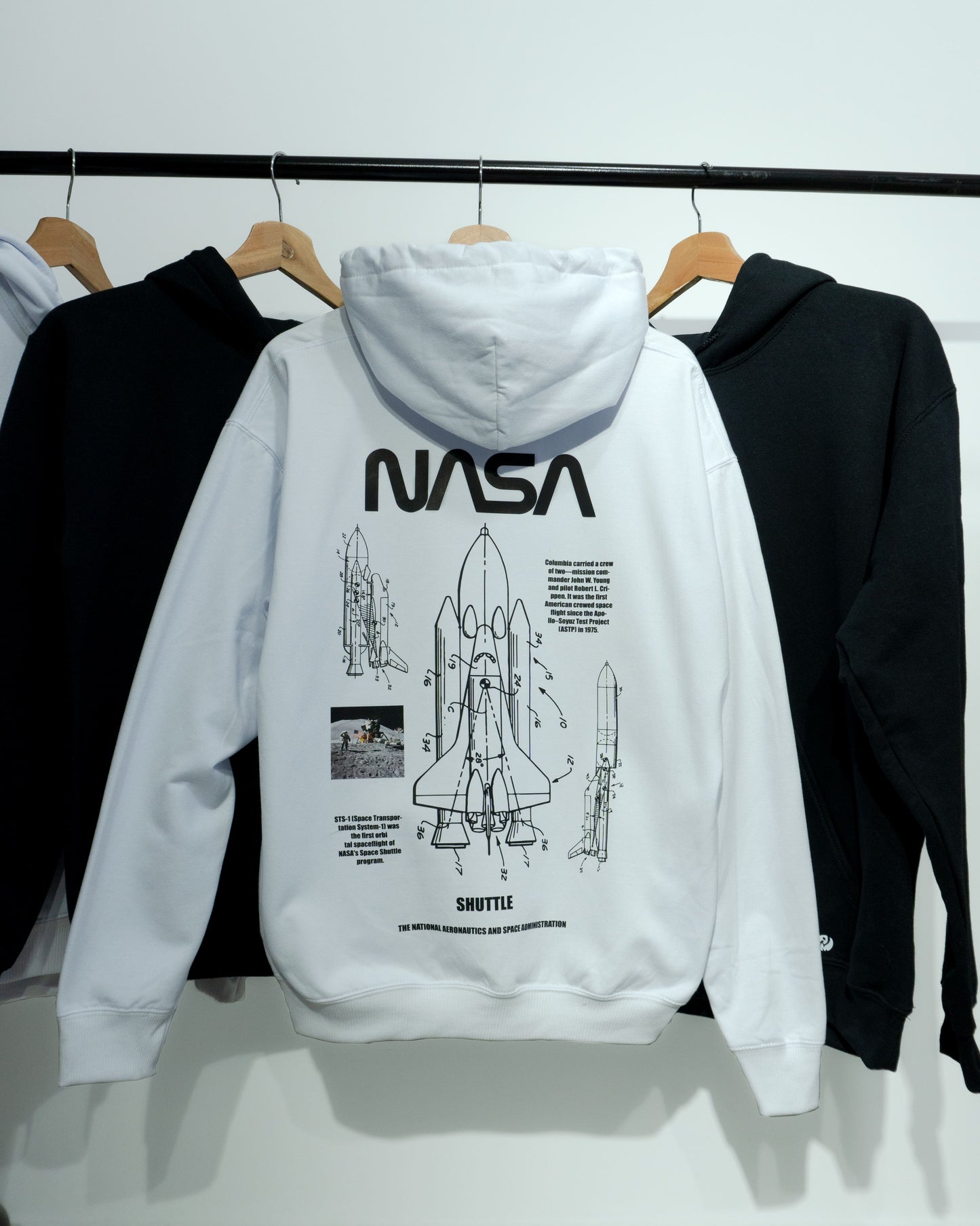 Moletom com capuz NASA STS-1