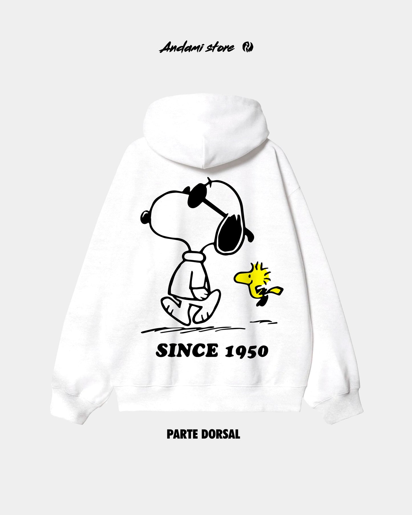 Snoppy white hoodie