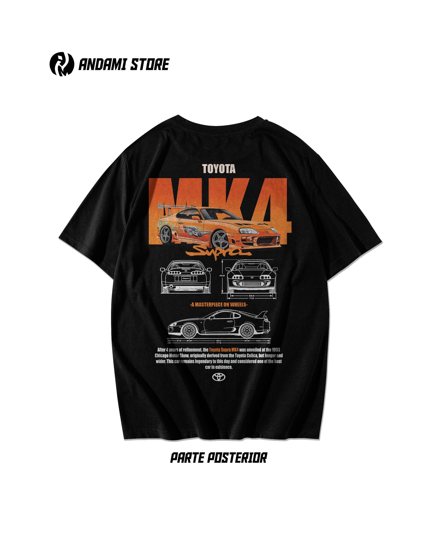 Toyota Supra mk4 T-shirt