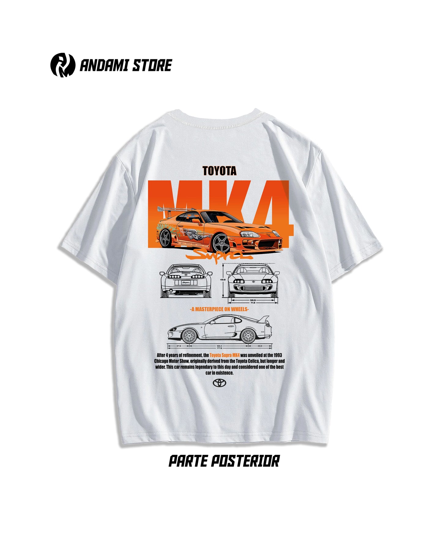 Toyota Supra mk4 T-shirt