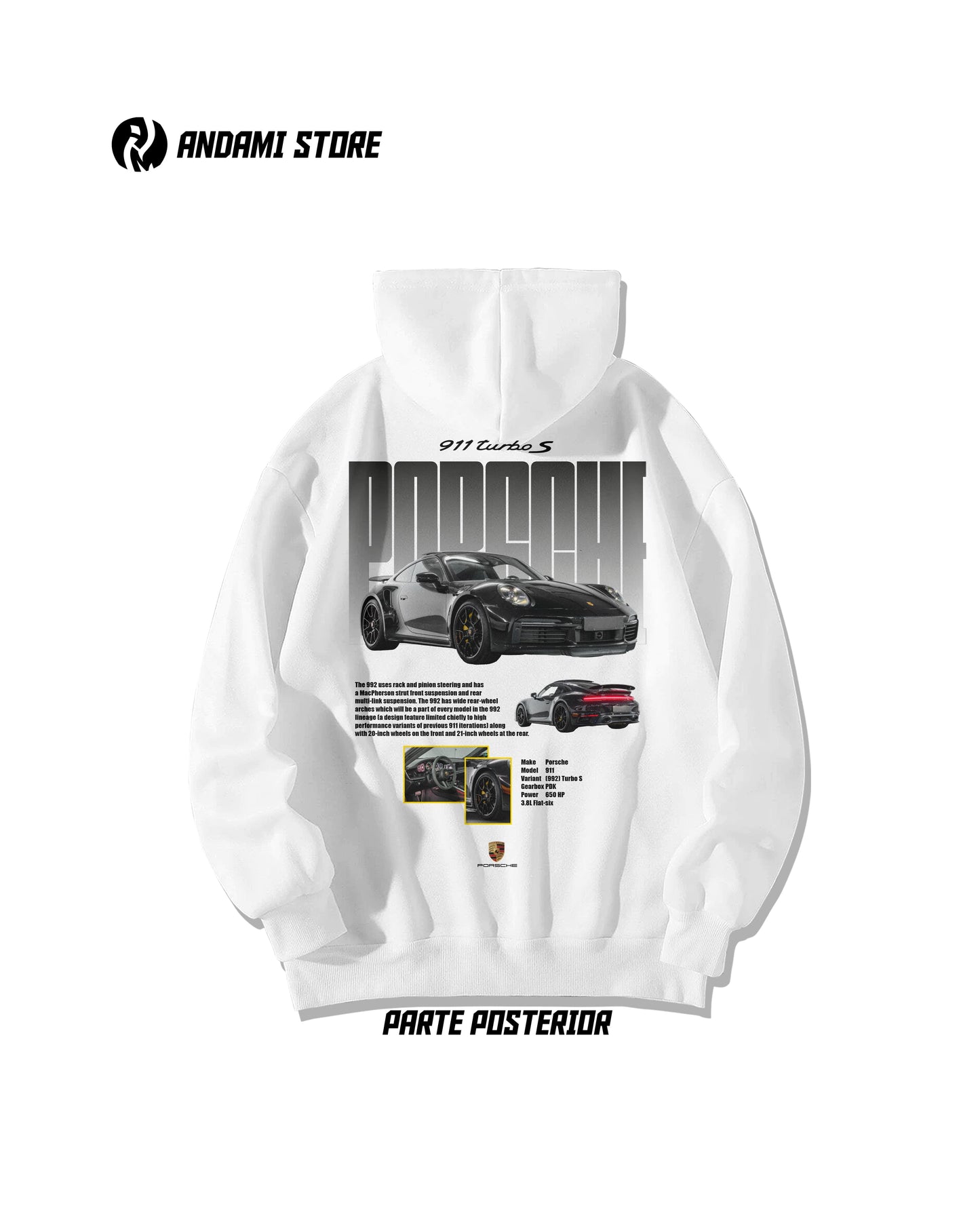 Porsche 911 Turbo S hoodie